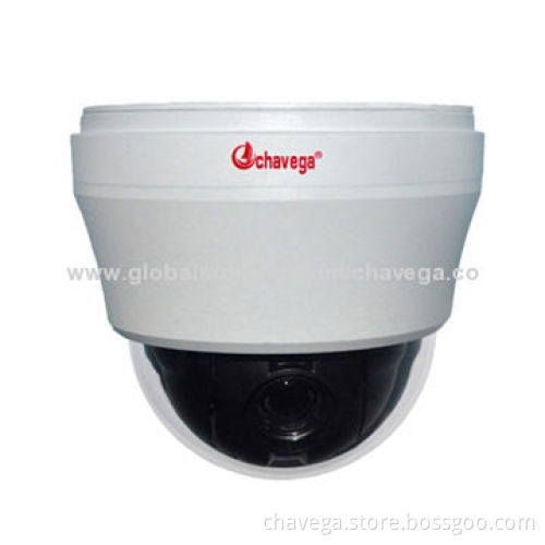 480TVL 1/3-inch Sony Mini High-speed Dome Wi-Fi IP Camera with 10x Optical Zoom